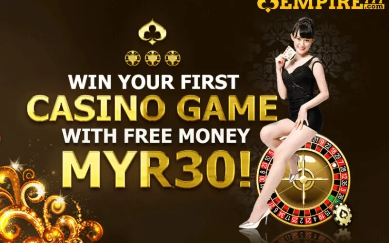 Empire777 free credit rm30 no deposit bonus